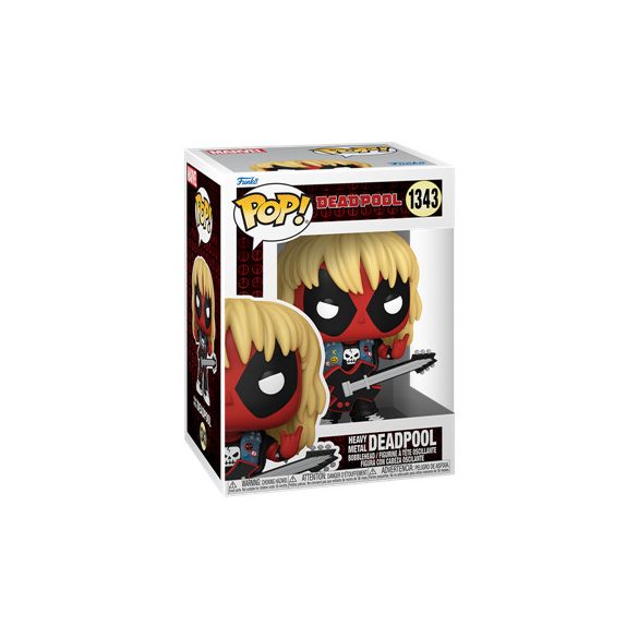 Funko POP! Marvel: Heavy Metal Deadpool-FK76078