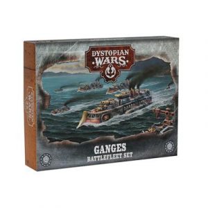 Dystopian Wars: Ganges Battlefleet Set - EN-DWA210013