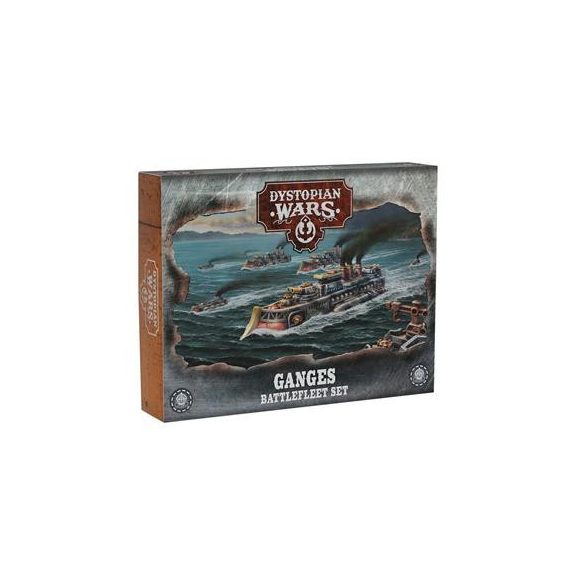 Dystopian Wars: Ganges Battlefleet Set - EN-DWA210013