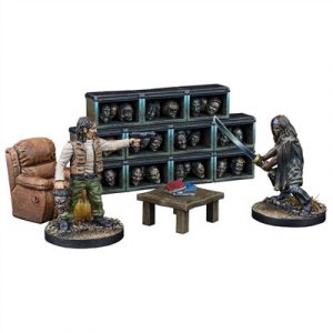 The Walking Dead - Diorama Exclusive - The Governers Trophy Room - EN-MGWD132