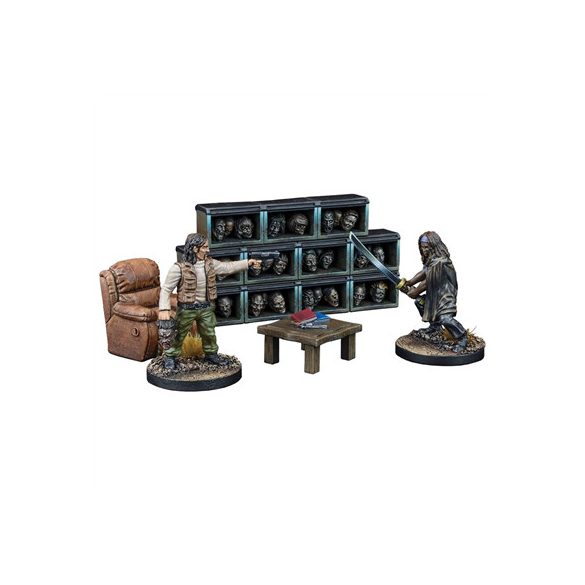 The Walking Dead - Diorama Exclusive - The Governers Trophy Room - EN-MGWD132