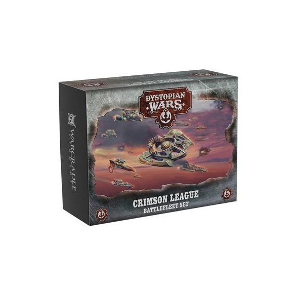 Dystopian Wars - Crimson League Battlefleet Set - EN-DWA990032