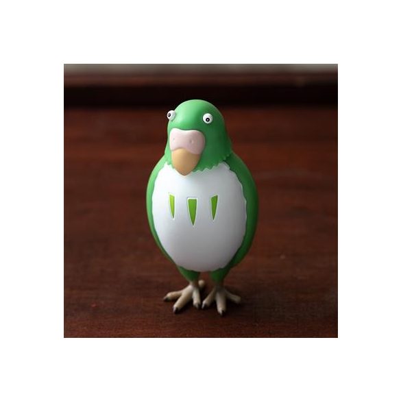 Bobble head Figurine Green Parakeet The Boy and the Heron-Ensky-70528