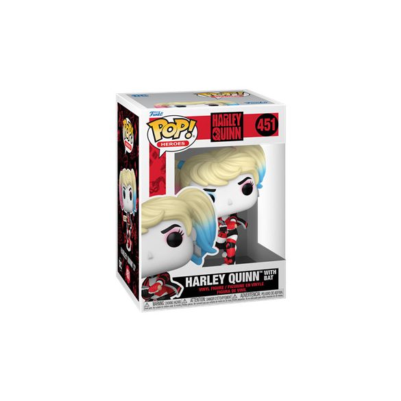 Funko POP! Heroes: DC - Harley w/Bat-FK65614