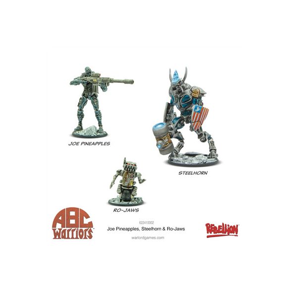 ABC Warriors: Joe Pineapples, Steelhorn & Ro-Jaws - EN-622410002