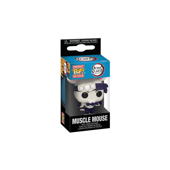 Funko POP! Keychain: Demon Slayer - Muscle Mouse-FK75577