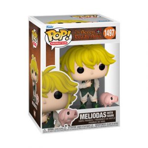 Funko POP! Anime: Seven Deadly Sins - Meliodas w/Hawk-FK75541