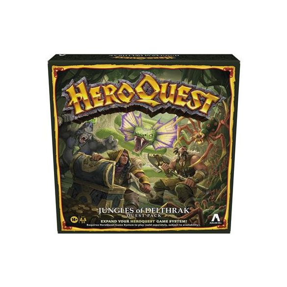 Avalon Hill HeroQuest Jungles of Delthrak Quest Pack - EN-F9907UU0