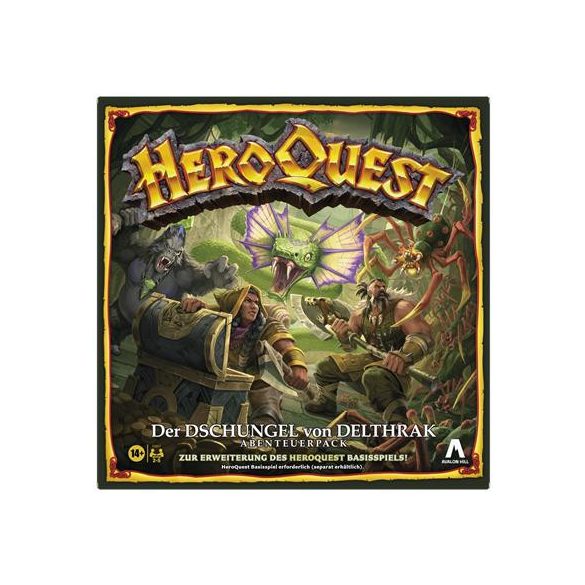 Avalon Hill HeroQuest Der Dschungel von Delthrak Abenteuerpack-F9907100