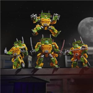 Transformers Collaborative Teenage Mutant Ninja Turtles x Transformers Party Wallop-F96565L00