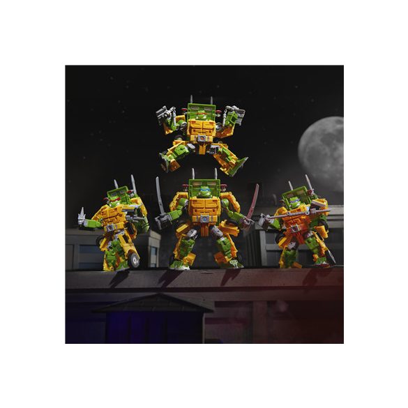 Transformers Collaborative Teenage Mutant Ninja Turtles x Transformers Party Wallop-F96565L00