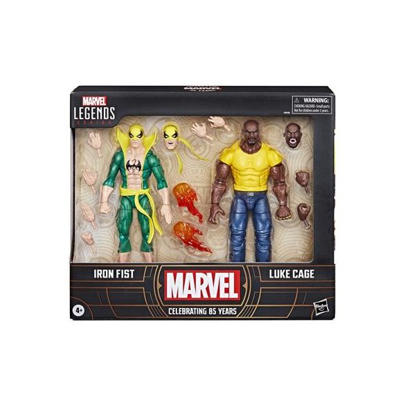 Marvel Legends Series Iron Fist and Luke Cage-F91155L0