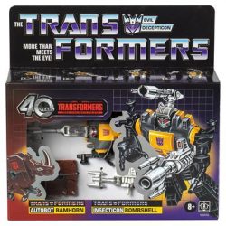 Transformers Retro 40th Anniversary G1 Bombshell & Ramhorn-G02435L0