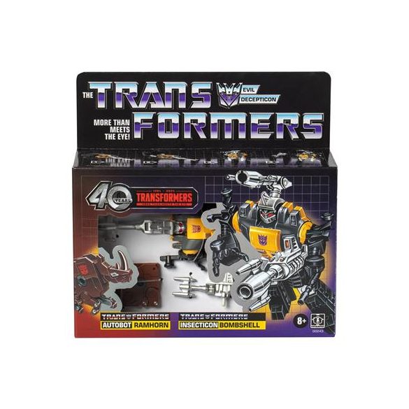 Transformers Retro 40th Anniversary G1 Bombshell & Ramhorn-G02435L0