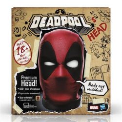 Marvel Legends Deadpool’s Head Premium Interactive Talking Electronic-E6981EW0