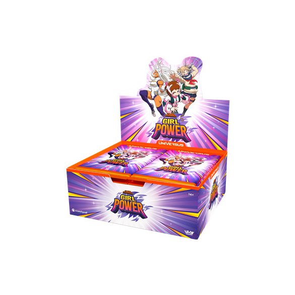 UniVersus CCG: MY HERO ACADEMIA: Girl Power Booster Display (24 Packs) - EN-UVSMHA07-BD