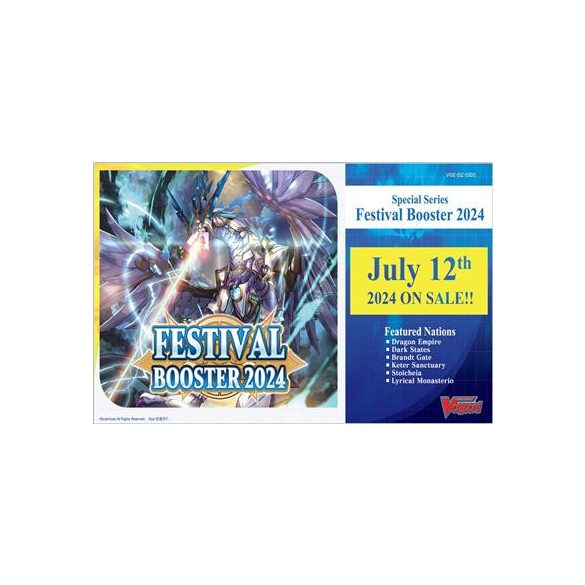 Cardfight!! Vanguard - Festival Booster 2024 Special Series Booster Display (10 Packs) - EN-VGE-DZ-SS01