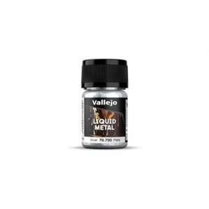 Vallejo - Liquid Gold / Alcohol-based metallics - Silver 35 ml-70790