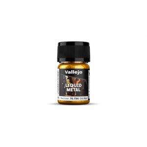 Vallejo - Liquid Gold / Alcohol-based metallics - Red Gold 35 ml-70794