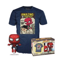 Funko POP! POP&Tee: Spider Man - Comic Cover (MT)-FK77948