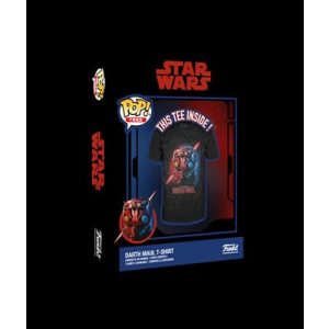 Funko POP! Boxed Tee: Star Wars EP1 - Darth Maul-FK75315