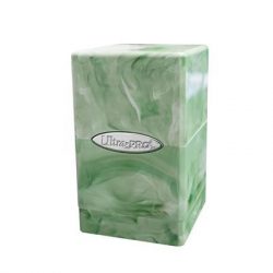 UP - Marble Satin Tower - Lime Green / White-16346