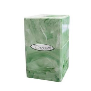 UP - Marble Satin Tower - Lime Green / White-16346