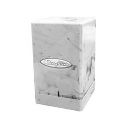 UP - Marble Satin Tower: White  Black-16347