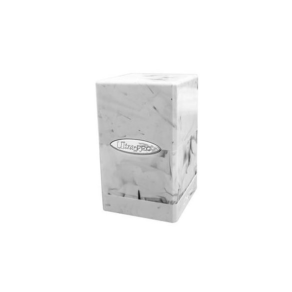 UP - Marble Satin Tower: White  Black-16347