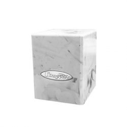 UP - Marble Satin Cube - White / Black-16353