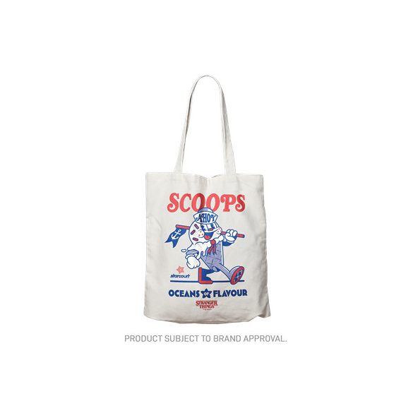 Stanger Things Scoops Ahoy Tote Bag-NFX-ST16