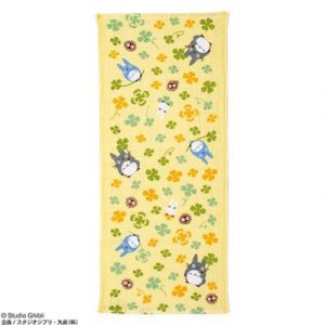 Imabari Towel Totoro Clover 34x80 cm - My Neighbor Totoro-MARU-53318