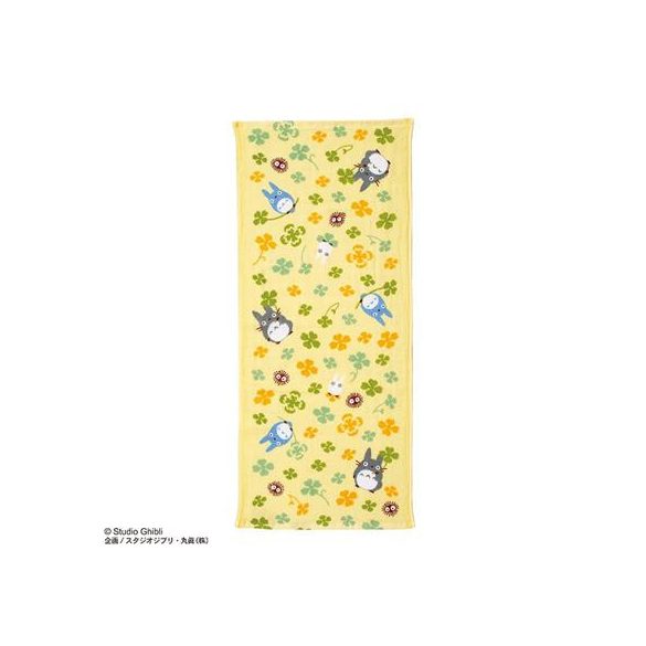 Imabari Towel Totoro Clover 34x80 cm - My Neighbor Totoro-MARU-53318