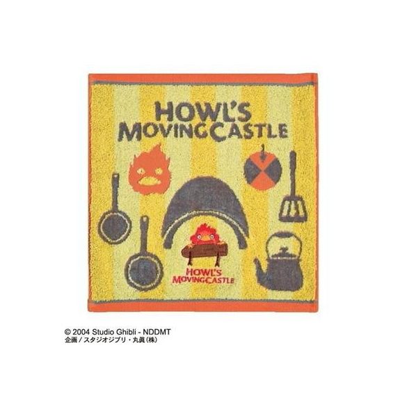 Mini Towel Calcifer’s Kitchen 34x36 cm - Howl's Moving Castle-MARU-60167