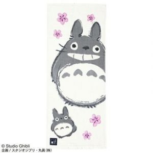 Imabari Towel Totoro Sakura 34x80 cm - My Neighbor Totoro-MARU-64921