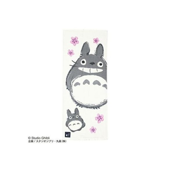 Imabari Towel Totoro Sakura 34x80 cm - My Neighbor Totoro-MARU-64921