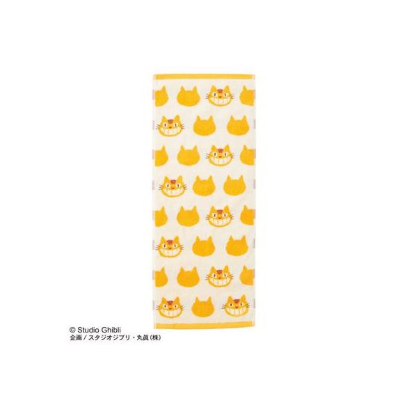 Towel Catbus Silhouette 33x80 cm - My Neighbour Totoro-MARU-64927