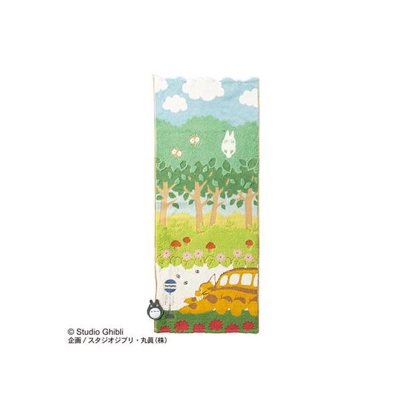 Towel Catbus on it's way  34x80 cm - My Neighbor Totoro-MARU-65766