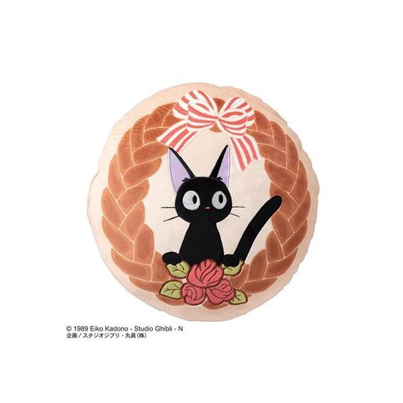 Cushion Jiji Bread Wreath - Kiki's Delivery Service-MARU-67234