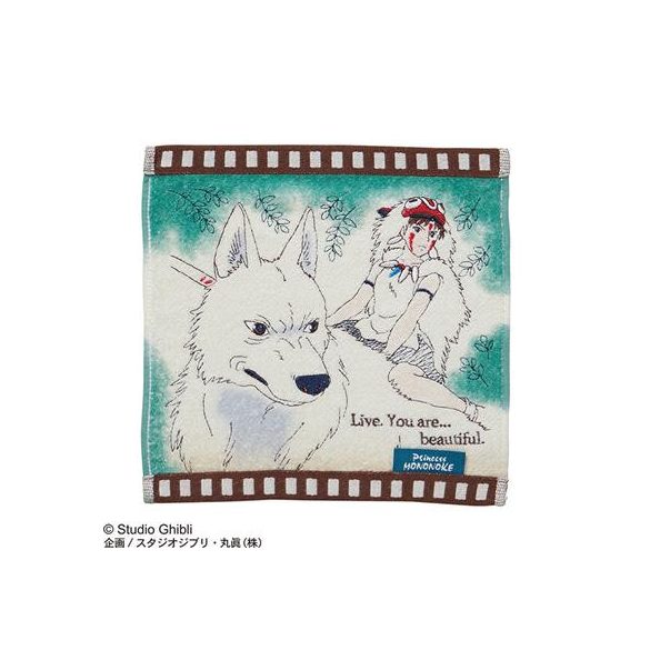 Mini Towel Celluloid San - Princess Mononoke-MARU-78831