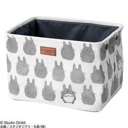 Storage box Big Totoro Silhouette - My Neighbor Totoro-MARU-78848