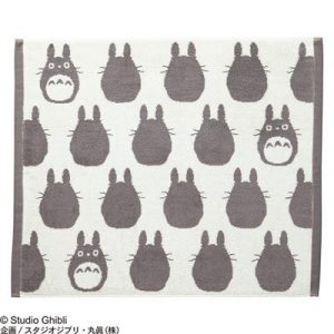 Large Bath Towel Big Totoro Silhouette 50x60 cm - My Neighbor Totoro-MARU-79911