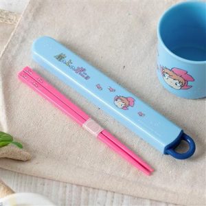 Chopsticks box Set 16,5cm Ponyo in the ocean - Ponyo on the Cliff-SKATER-64940