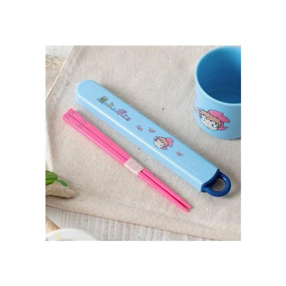 Chopsticks box Set 16,5cm Ponyo in the ocean - Ponyo on the Cliff-SKATER-64940