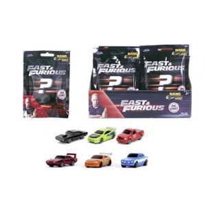 Fast & Furious Blind Pack Nano Cars Display (24)-253201008