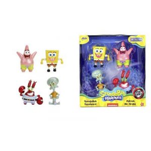 Sponge Bob 4-Pack Figures 2,5"-253252042