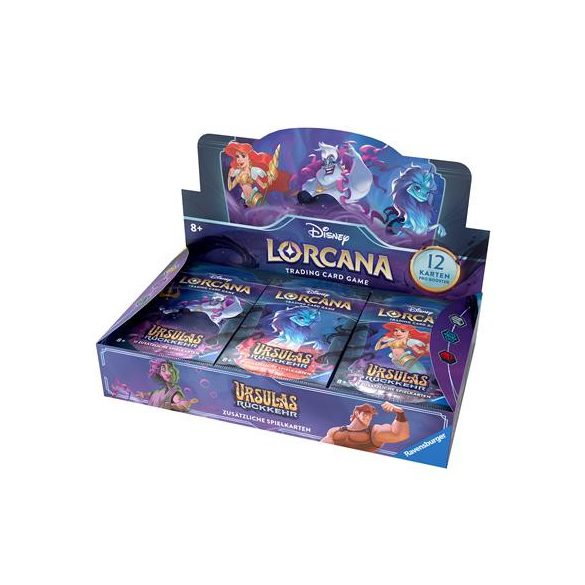 Disney Lorcana: Ursulas Rückkehr - Booster Display (24 Packs) - DE-11098343