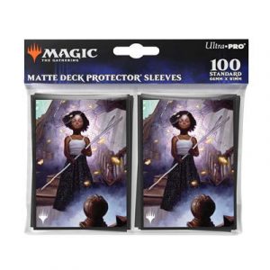 UP - Duskmourn 100ct Deck Protector Sleeves Commander B for Magic: The Gathering-38581