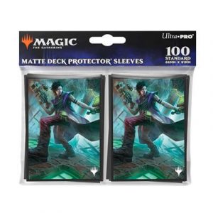 UP - Duskmourn 100ct Deck Protector Sleeves Commander C for Magic: The Gathering-38582