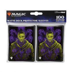 UP - Duskmourn 100ct Deck Protector Sleeves Alt Art Key Character PW for Magic: The Gathering-38584